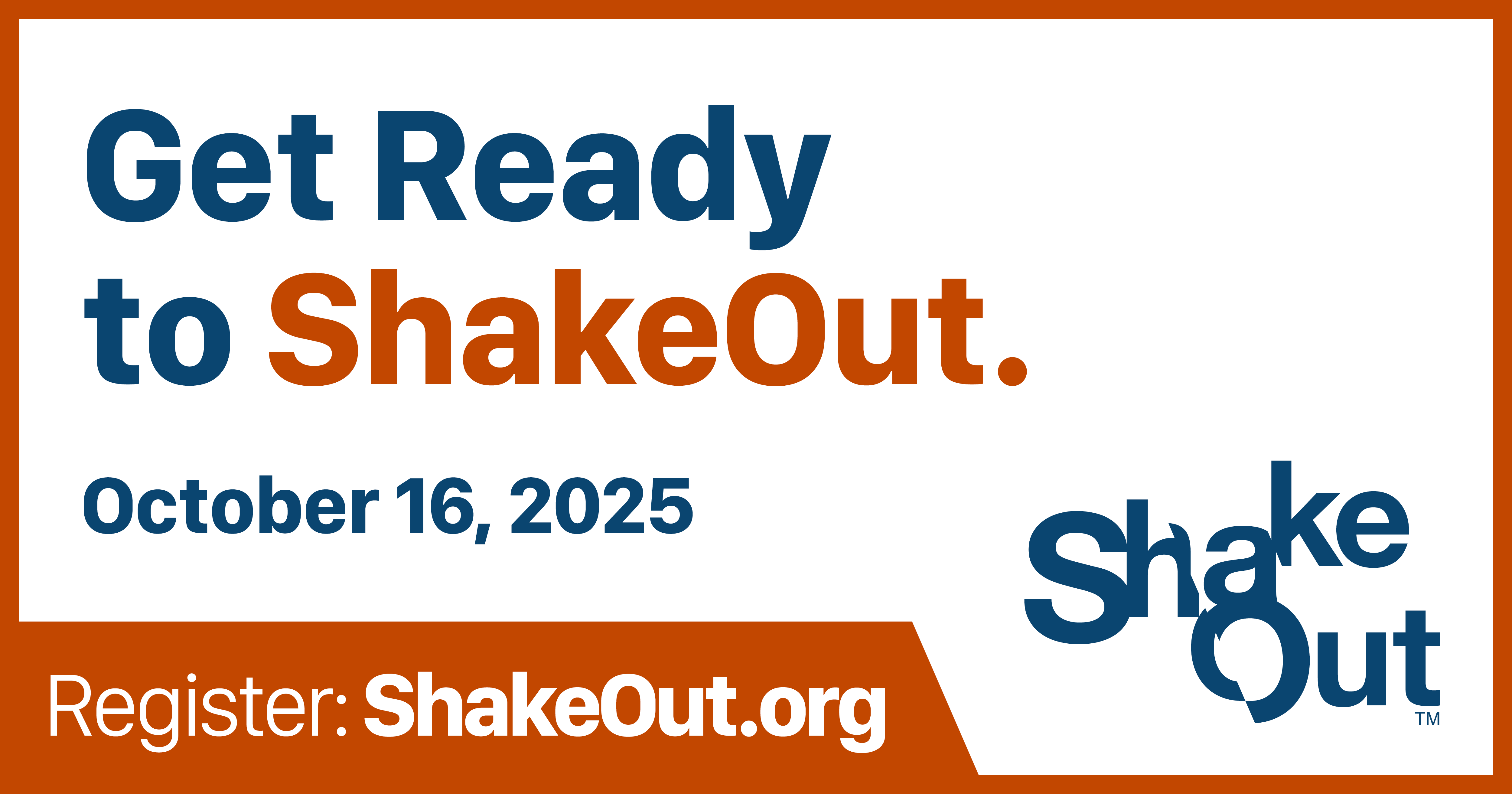 Get Ready to Shake out
